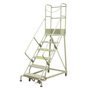 RLC354 индустриални стоманени подвижни стълби